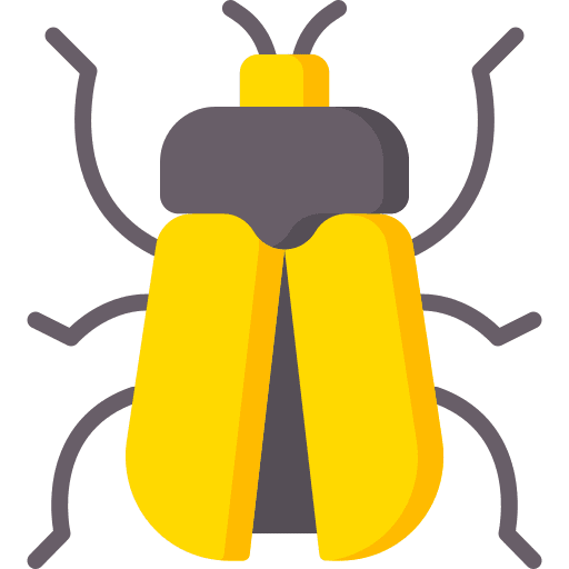 Bug beetle virus bug icon