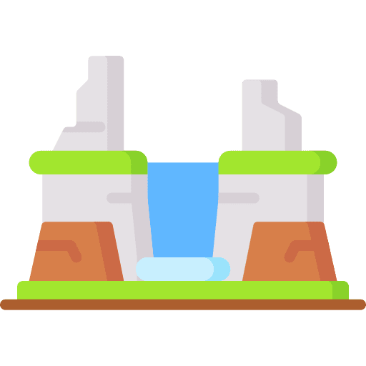 Waterfall river waterfall landscape icon