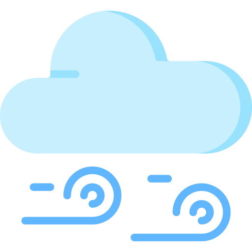 Wind nature wind sky icon