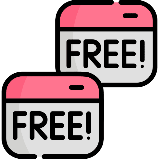 Free advertising security banner icon