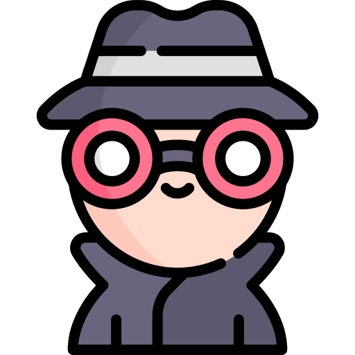 Incognito detective secret anonymous icon