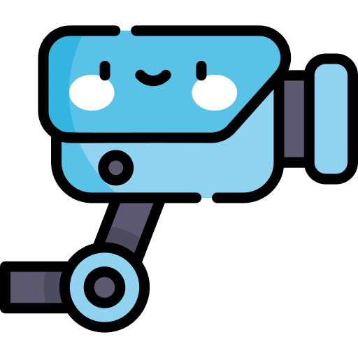 Cctv security security system recording icon