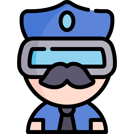 Cyber screen monitor defense icon