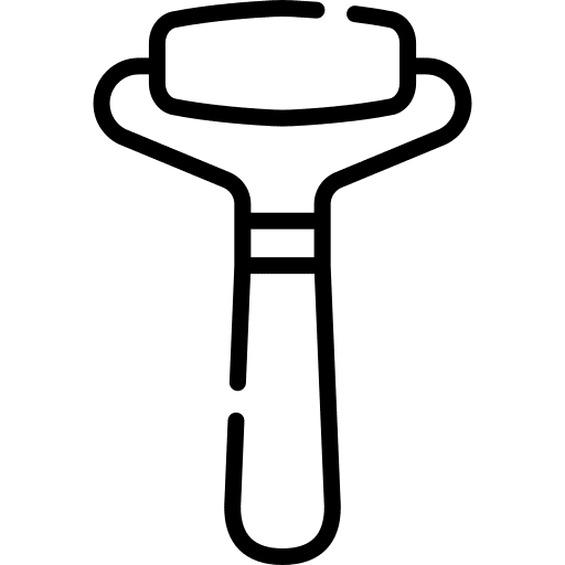 Face roller wellness beauty roller icon