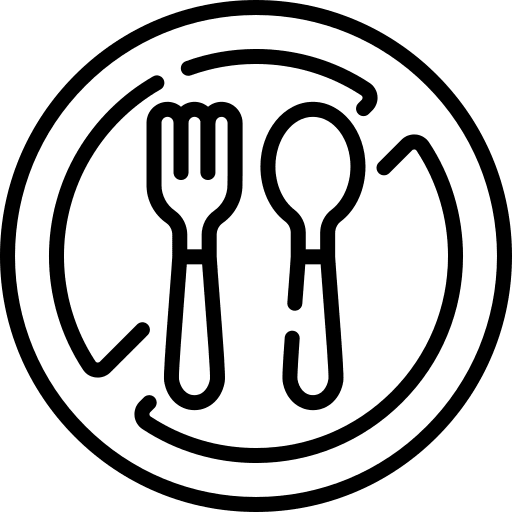 Fasting cultures fork ramadan icon