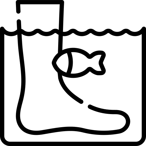 Fish therapy fish therapy spa fish icon