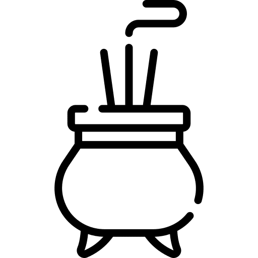 Incense therapy therapy oriental meditation icon