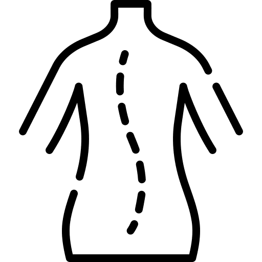 Osteotherapy manual therapy healthcare and medical alternative icon