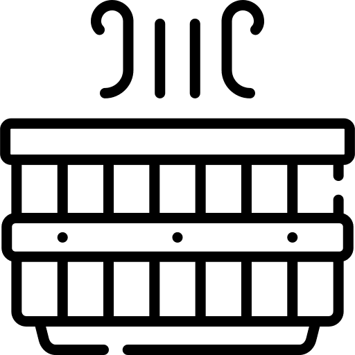 Spa hot wellness spa icon