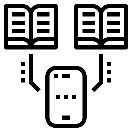 Online library education books app icon