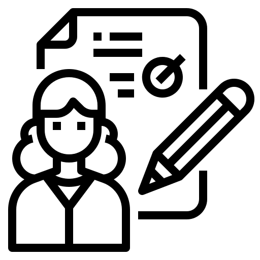 Teacher profession teacher professions and jobs icon