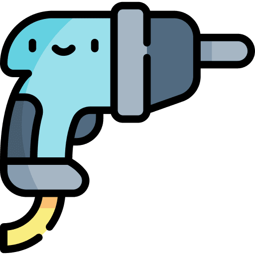 Drill improvement drilling machine technology icon