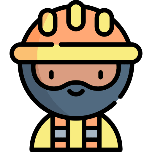 Electrician electrician maintenance man icon