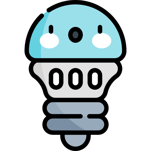 Light bulb illumination lights electricity icon