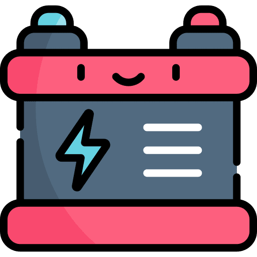Charging battery charge electronics transportation icon