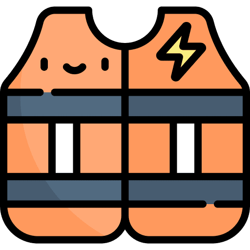 Vest life vest security life jacket icon
