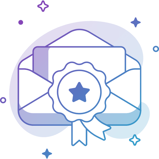 Email marketing letter open email email icon