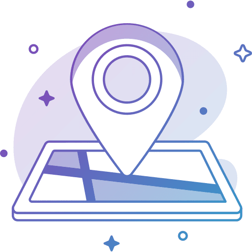 Geolocation location pin map pointer maps and location icon