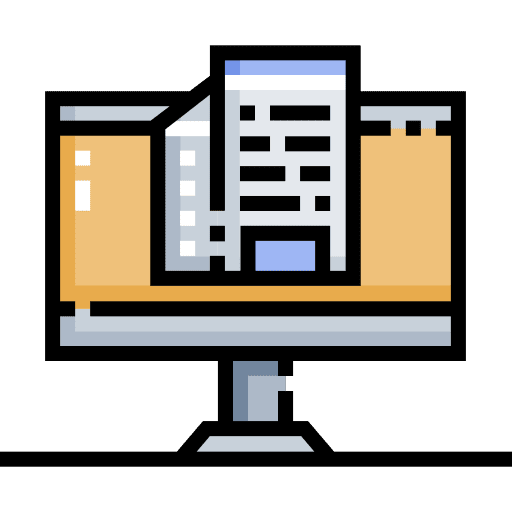 Hire headquarters hire company icon