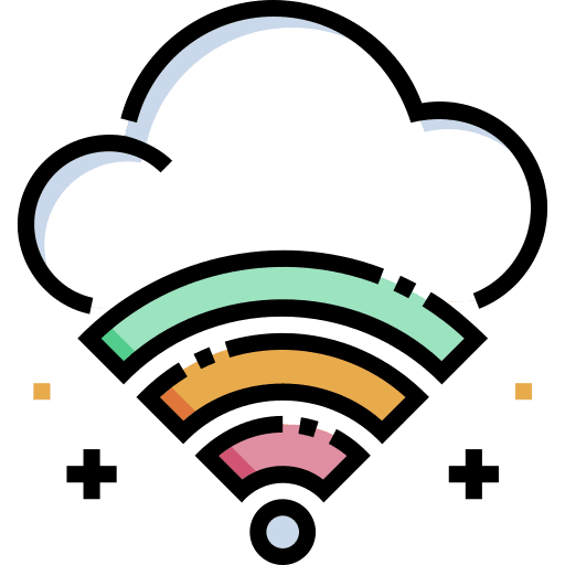 Cloud cloud computing professions and jobs multimedia icon