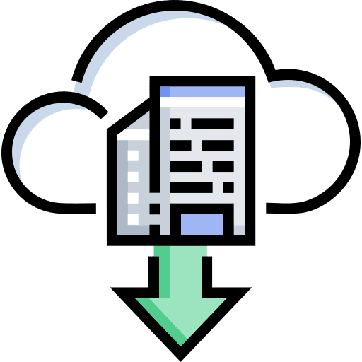 Download office professions and jobs headquarters icon