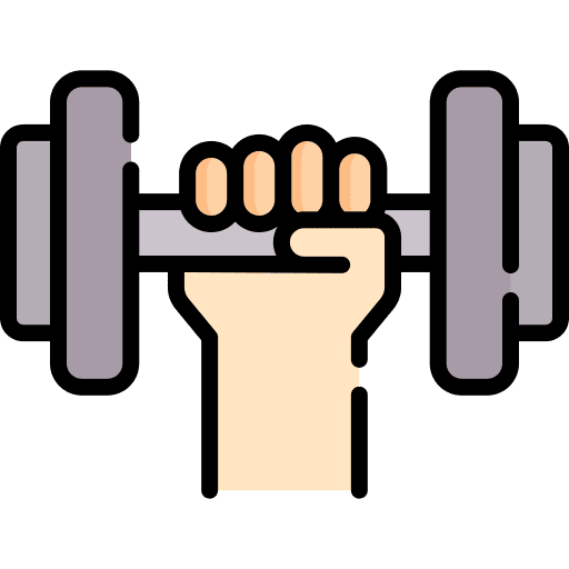 Dumbbell sport sports and competition weight icon