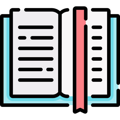 Reading library books reading book icon