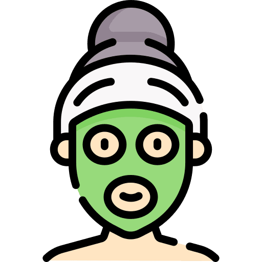 Skincare healthcare and medical moisturizing avatar icon