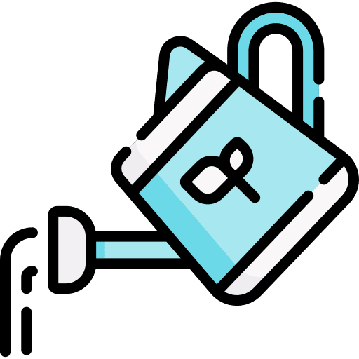 Watering can hobbies and free time plant agriculture icon