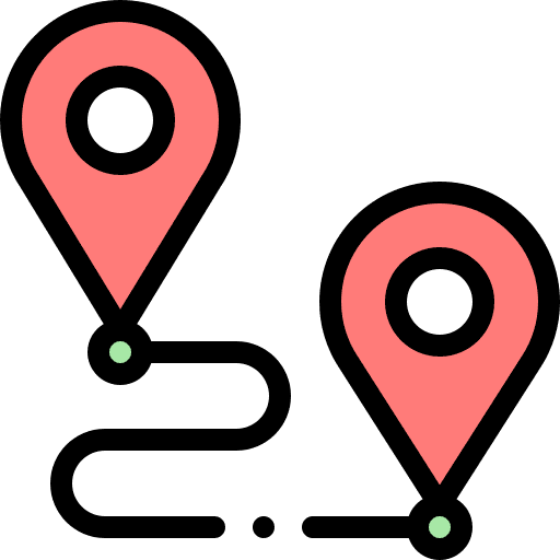 Route placeholder location tracker icon