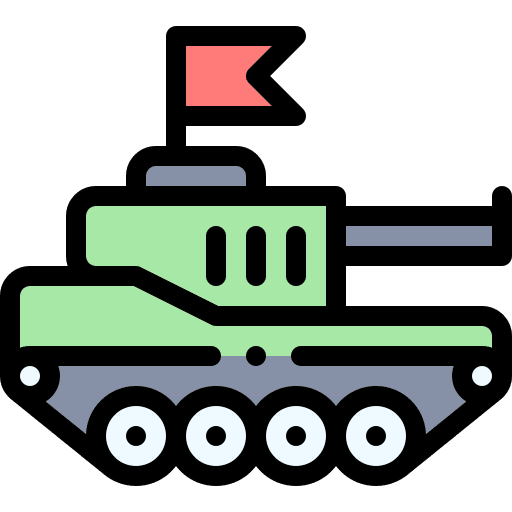 Tank tank weapons vehicle icon