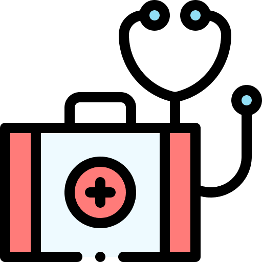 First aid kit hospital healthcare and medical first aid kit icon