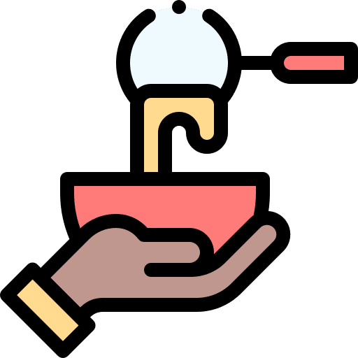 Food help asylum run icon