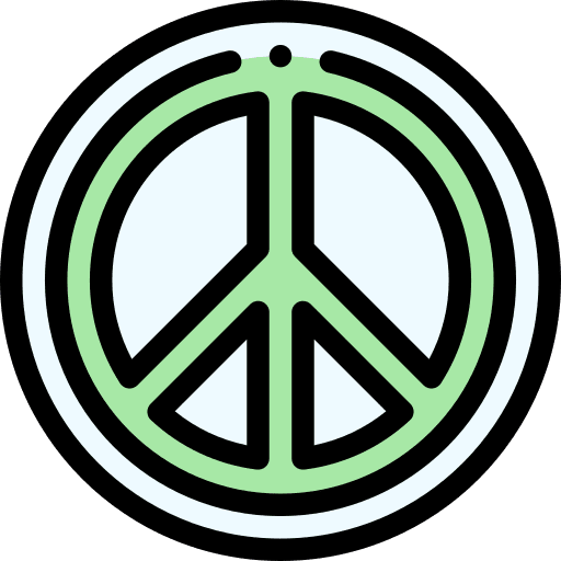 Peace sign peace sign shapes and symbols miscellaneous icon