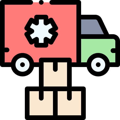 Truck lorry truck delivery truck icon