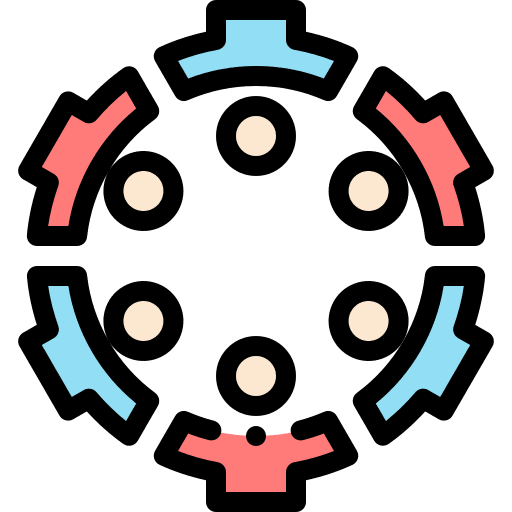 World citizen crowd world icon