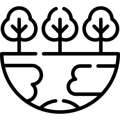 Green earth save the planet plant ecology and environment icon