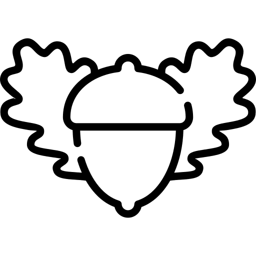 Oak fall miscellaneous autumn icon