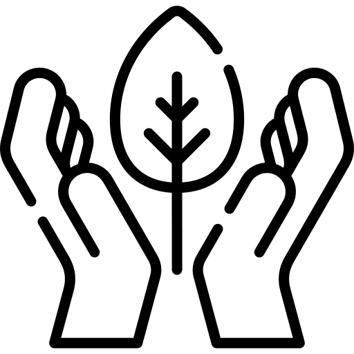 Save nature eco friendly ecologism ecology and environment icon