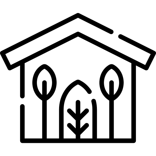 Green home eco green home ecology and environment icon