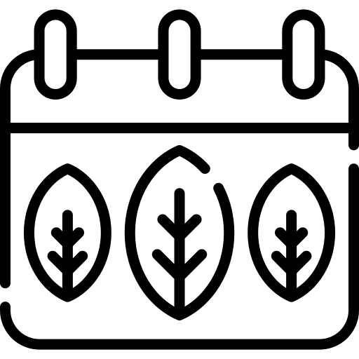 Calendar day nature calendar icon