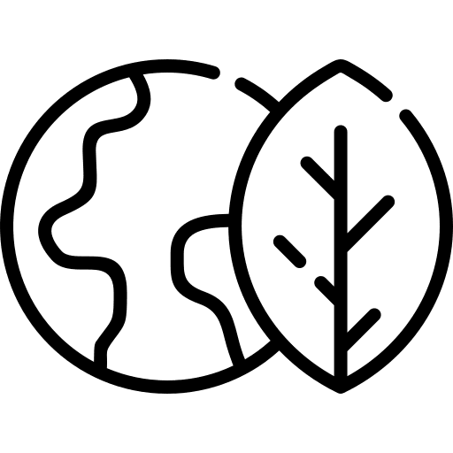 Green earth world sustainability green earth icon