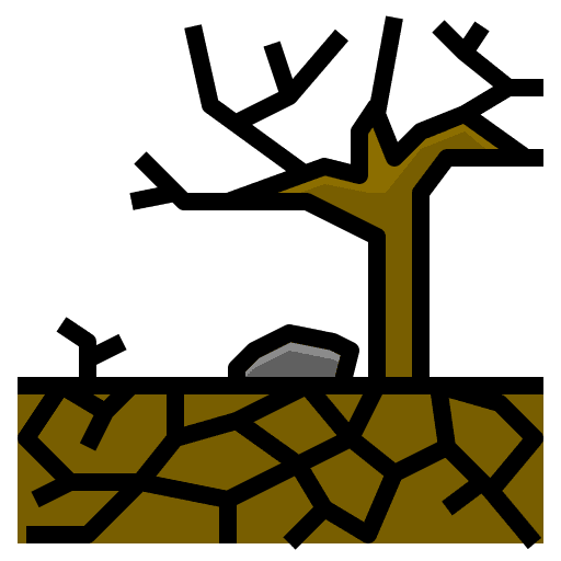 Drought climate change climate drought icon