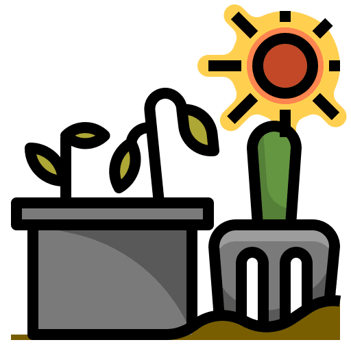 Dry leaf nature global warming earth icon