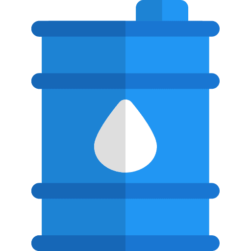 Crude tank industry transport icon