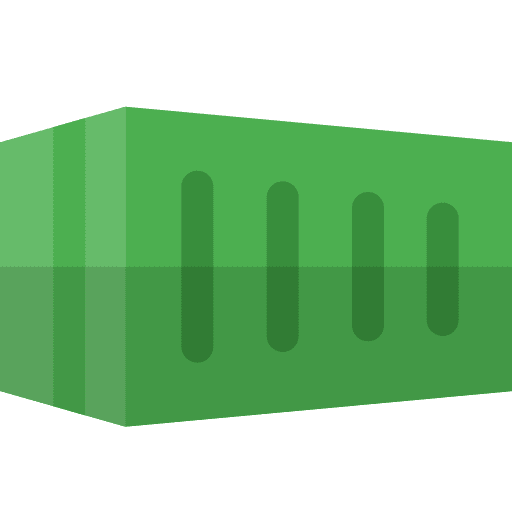 Worldwide shipping industry shipping and delivery containers icon