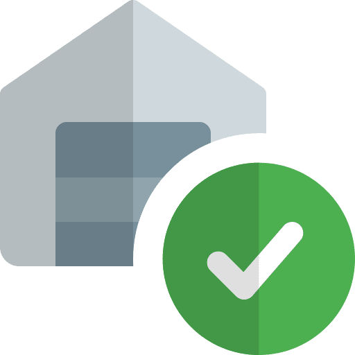 Checked shipping shipping and delivery checked icon