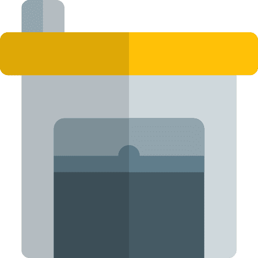 Industrial warehouse industrial storage icon