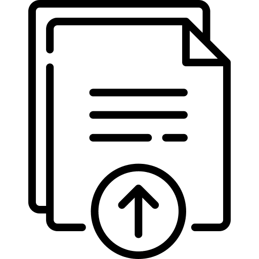 Upload file upload upload education icon