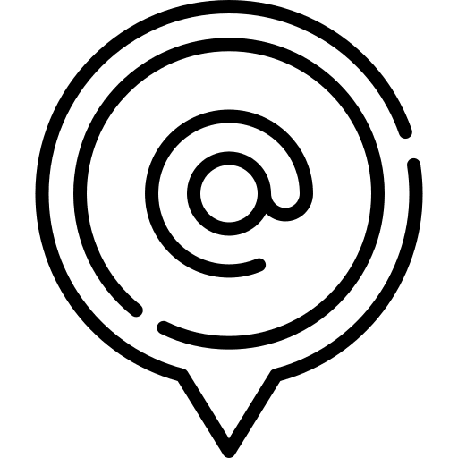 At gps education map pointer icon